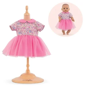 LET83700 Corolle - Robe rose pays des rêves