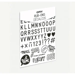 LET83700 Decalcos Letters