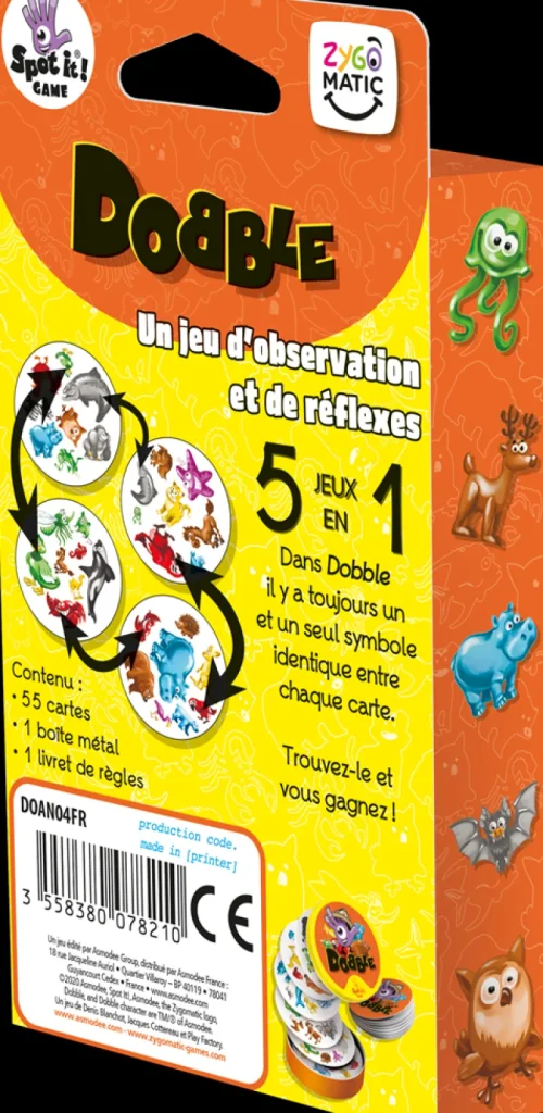 Enfant LET83700 Dobble Animaux