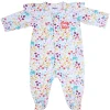 LET83700 Dors-bien jersey "Petite chérie" Exotic Garden imprimé exotic