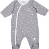 LET83700 Dors-bien mixte jersey "Une étoile est née" imp. étoiles