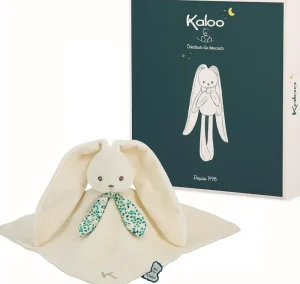 LeT Les enfants Terribles Doudou lapin crème - lapinoo 30 cm - Kaloo