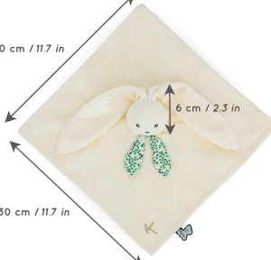 LeT Les enfants Terribles Doudou lapin crème - lapinoo 30 cm - Kaloo