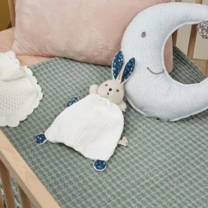 LeT Les enfants Terribles Doudou Lapin Nature 20 cm