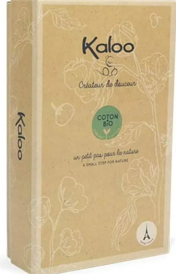 LeT Les enfants Terribles Doudou Lapinou Bleu - Coton Bio