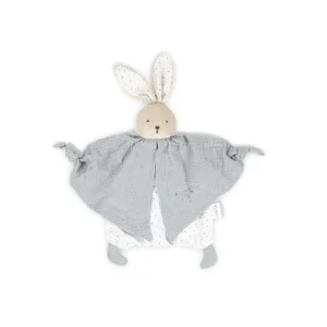 LeT Les enfants Terribles Doudou Lapinou Gris - Coton Bio