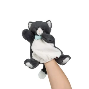 LeT Les enfants Terribles Doudou marionnette chat chamallow - Kaloo