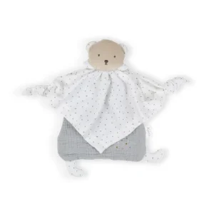LeT Les enfants Terribles Doudou ourson gris - Coton Bio