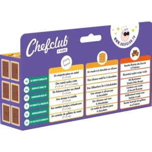 LET83700 Emporte pièces - Les Les biscuits Chocolatés - Chefclub
