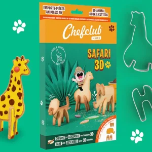 LET83700 Emporte pièces Safari 3D - Chefclub