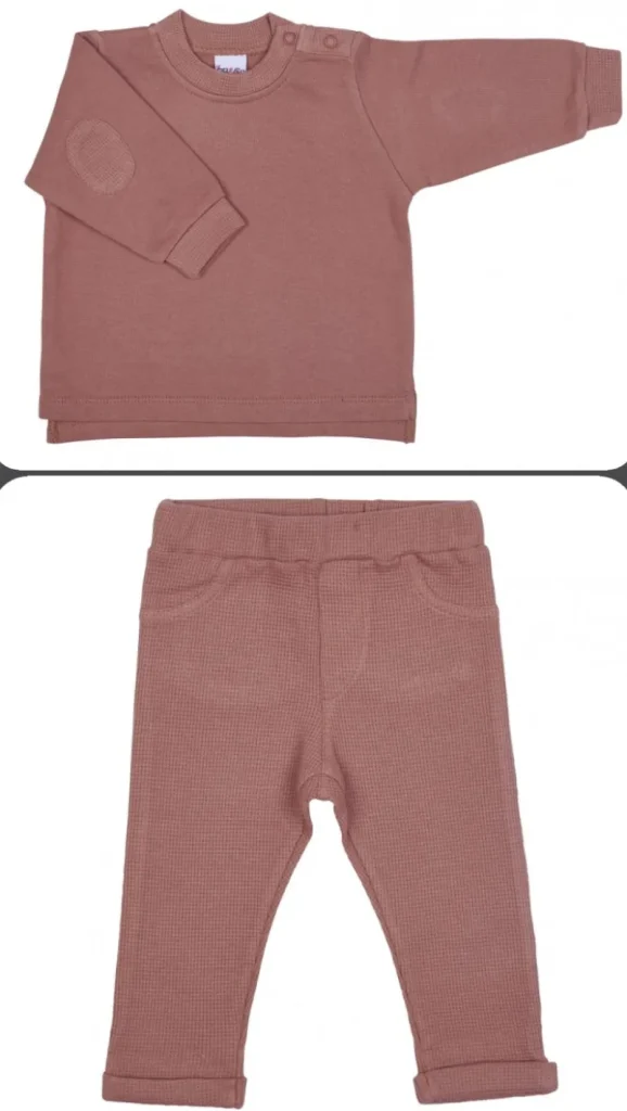 LET83700 Ensemble sweat-shirt & Legpants cassonade