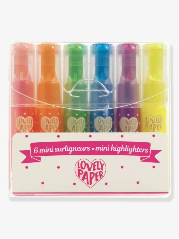 LeT Les enfants Terribles Feutres magiques 6 mini surligneurs