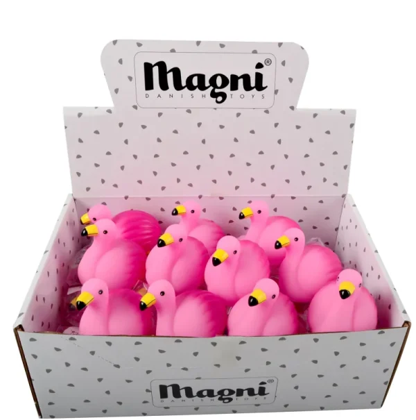 LET83700 Flamands roses de bain - MAGNI