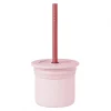 LeT Les enfants Terribles Gobelet 3 en 1 Sip+Snack - Rose/Terracotta