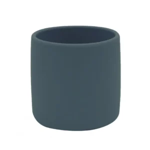 LET83700 Gobelet en silicone Minikoioi - Bleu ardoise - BB&Co