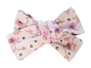 LET83700 Grande barrette anti-glisse double gaze liberty