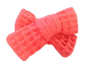 LET83700 Grande barrette anti-glisse double gaze liberty
