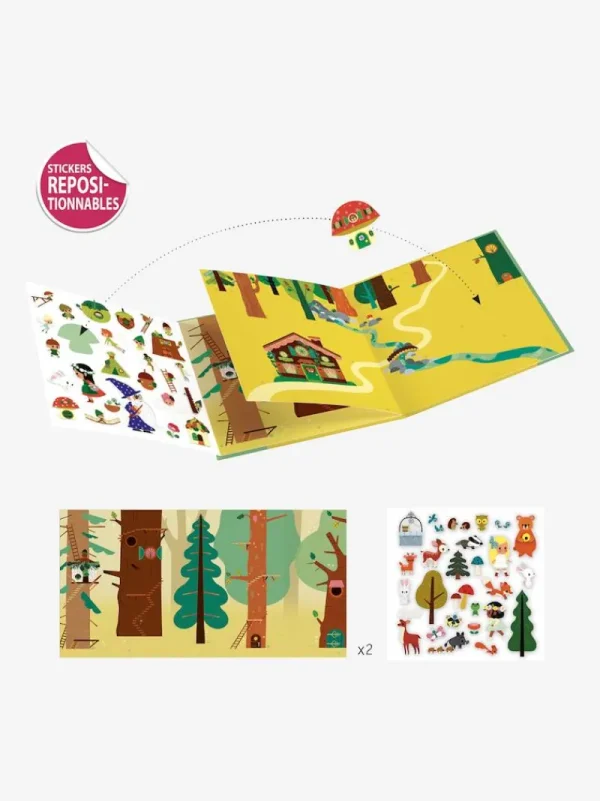 LeT Les enfants Terribles Histoires de Stickers - La Forêt Magique