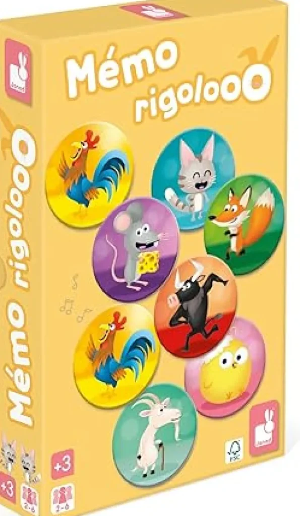 Enfant LeT Les enfants Terribles jeu de mémoire - Mémo rigolo
