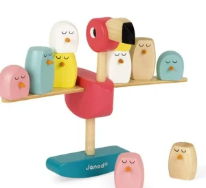 LeT Les enfants Terribles Jeu d'équilibre Flamand Rose - Zigolos