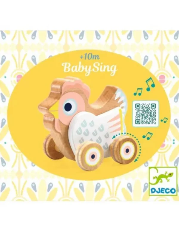 LeT Les enfants Terribles Jouet à pousser - Baby Sing - Djeco