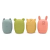 LET83700 Jouets de bain Animaux Totem en silicone