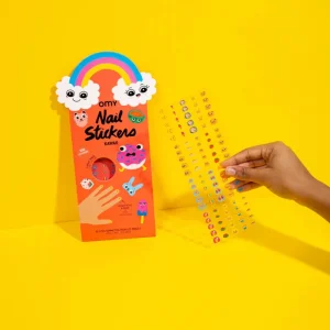 LET83700 Kawaii nail stickers - Omy