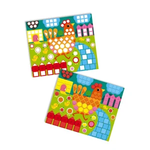 LeT Les enfants Terribles Kit créatif - Mosaïques animaux