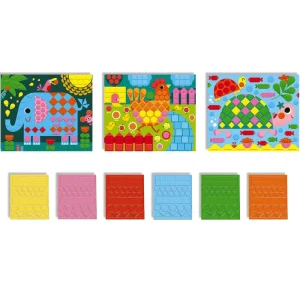 LeT Les enfants Terribles Kit créatif - Mosaïques animaux