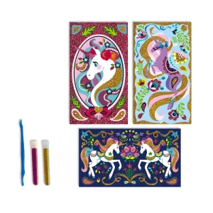 LeT Les enfants Terribles Kit créatif - Paillettes Licornes