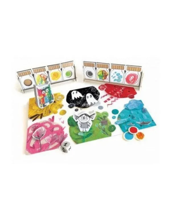 Enfant LET83700 Le monstre des couleurs