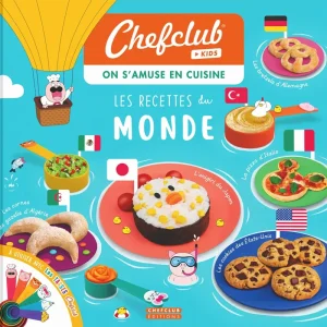 LET83700 Livre Kids : Les Recettes Du Monde