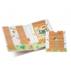 LET83700 Livre puzzle - 1,2,3 Forêt