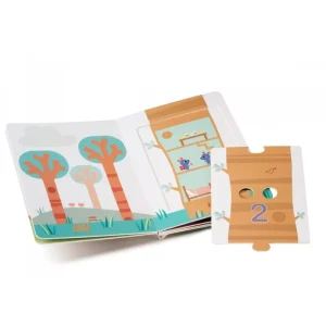 LET83700 Livre puzzle - 1,2,3 Forêt