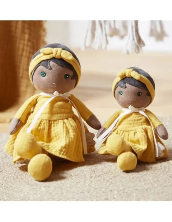 LeT Les enfants Terribles Ma première poupée en tissu - Naomie 32cm