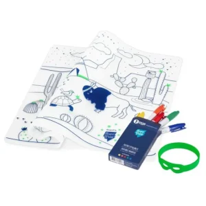LET83700 Mini Playmat Dino réversible - SuperPetit