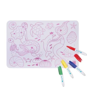LET83700 Mini Playmat sirène réversible - SuperPetit