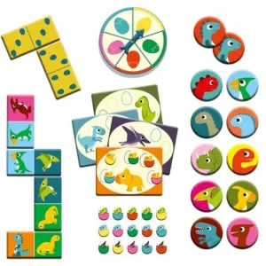 Enfant LeT Les enfants Terribles Mémo loto dominos bingo - Dinosaures