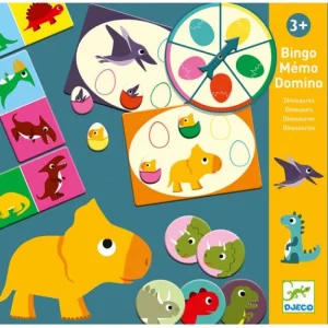 Enfant LeT Les enfants Terribles Mémo loto dominos bingo - Dinosaures
