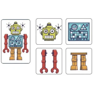 Enfant LeT Les enfants Terribles Mémo Robots