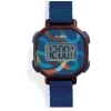 LeT Les enfants Terribles Montre digitale - Blue Volute - Djeco