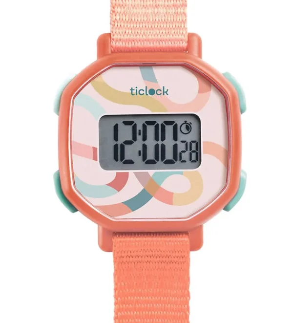 LeT Les enfants Terribles Montre digitale - Pastel volute - Djeco