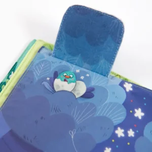 LET83700 Moulin Roty - Livre tissu d'activité - Dans la jungle