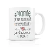 LET83700 Mug porcelaine : Annonce Mamie