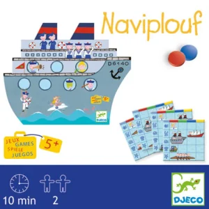 Enfant LeT Les enfants Terribles Naviplouf - Bataille Navale Djeco -