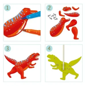 LeT Les enfants Terribles Pantins à créer - Dinos