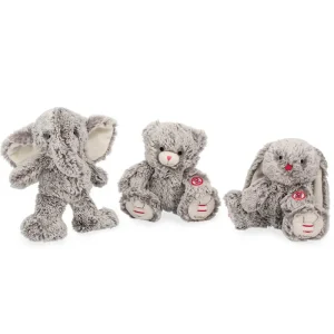 LeT Les enfants Terribles PELUCHE ÉLÉPHANT GRIS PRESTIGE NOA - 24 CM - Kaloo