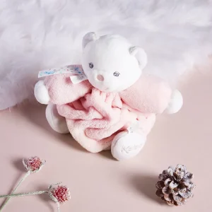 LeT Les enfants Terribles PELUCHE OURSON PATAPOUF ROSE POUDRÉ - 20 CM - Kaloo