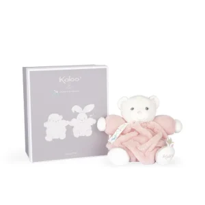 LeT Les enfants Terribles PELUCHE OURSON PATAPOUF ROSE POUDRÉ - 20 CM - Kaloo