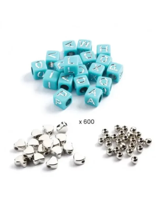 LeT Les enfants Terribles Perle Alphabet Argent - Djeco